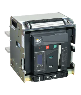 Фотография товара 'IEK ARMAT Воздушный автоматический выключатель выдвижного исполнения 3P F 85кА AR-ACB-3VF-085-3200A-TYCF'