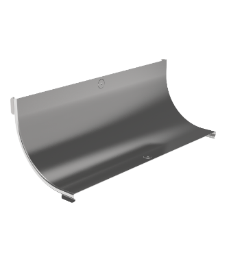 Фотография товара 'IEK Крышка поворота плавного 90град вертикального внутреннего (тип В10) ESCA 500мм CPV51D-0-90-500-08'