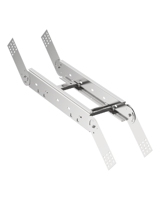 Фотография товара 'IEK Поворот вертикальный шарнирный лестничный LESTA 150х500мм CPV06-4-150-500'