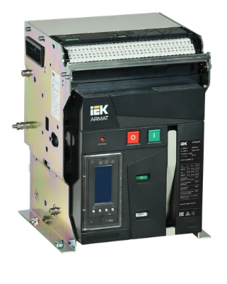 Фотография товара 'IEK ARMAT Воздушный автоматический выключатель стационарного исполнения 3P типоразмер A 55кА 1600А AR-ACB-3FA-055-1600A-TYCF'