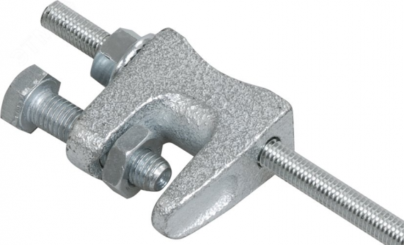 Фотография товара 'IEK N-STBV-0110132-HDZ Струбцина балочная вертикальная М10/132 HDZ'