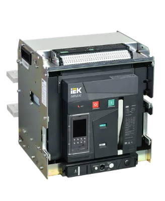 Фотография товара 'IEK ARMAT Воздушный автоматический выключатель выдвижного исполнения 3P F 85кА AR-ACB-3VF-085-2500A-TDCF'