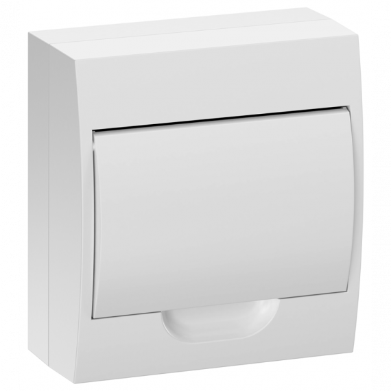 Фотография товара 'IEK MKP13-N-08-41-K01-G Корпус пластиковый ЩРН-П-8 бел. дверь IP41'