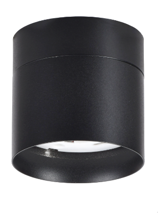 Фотография товара 'IEK LIGHTING Светильник 4014 накладной потолочный поворотный под лампу GX53 черный LT-UPB0-4014-GX53-1-K02'