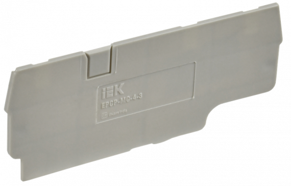 Фотография товара 'IEK YCT22-00-3-K03-004-ZGL Заглушка для CP-MC 3 вывода 4мм2'