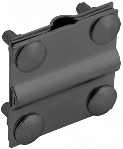 Фотография товара 'IEK ZCC18-13-1-08-30 Зажим крестообразный с разделителем пол./пр.-пол./пр. 30/8мм оц. сталь'