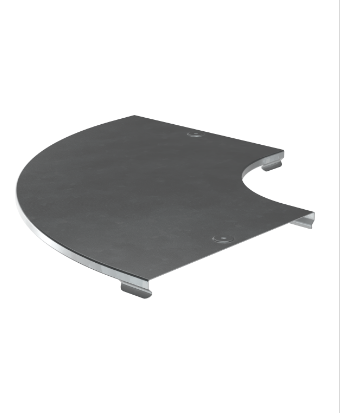 Фотография товара 'IEK Крышка поворота плавного 90град (тип Г01) ESCA 150мм HDZ CPG01D-0-90-150-08-HDZ'