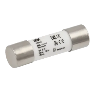 Фотография товара 'IEK Плавкая вставка цилиндрическая ПВЦ 14х51 8А KARAT, MFL20-008'