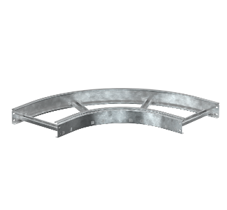 Фотография товара 'IEK Поворот лестничный LESTA 90град 55х300мм R300 HDZ CPG04-4-90-055-300-HDZ'