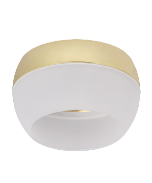 Фотография товара 'IEK LIGHTING Светильник 4010 накладной потолочный под лампу GX53 золото LT-UPB0-4010-GX53-1-K22'