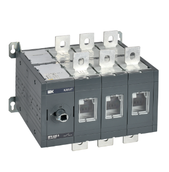 Фотография товара 'IEK KARAT Выключатель-разъединитель ВРК реверсивный без рукоятки управления 3P 630А KA-VR20-3-0630'