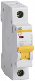 Фотография товара 'IEK Выключатель автоматический ВА47-29 1Р 50А 4,5кА В, MVA20-1-050-B'