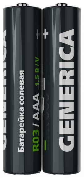 Фотография товара 'IEK ABT-R03-ST-S02-G Батарейка солевая R03/AAA'