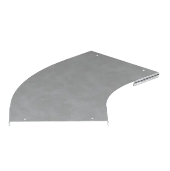 Фотография товара 'IEK Крышка поворота лестничного LESTA 45град основание 500мм R300 HDZ CPG04D-4-45-500-10-HDZ'