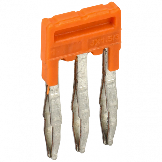 Фотография товара 'IEK YCT20-00-K03-001-EC-3P Перемычка гребенчатая для CP 1,5мм2 3PIN'