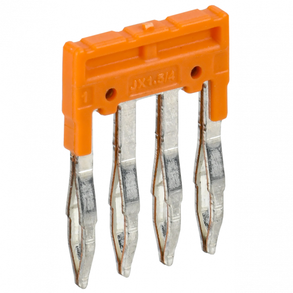 Фотография товара 'IEK YCT20-00-K03-001-EC-4P Перемычка гребенчатая для CP 1,5мм2 4PIN'