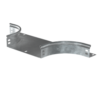 Фотография товара 'IEK ESCA Отвод Т-образный плавный тип Г01 80х300мм HDZ COT01-0-080-300-HDZ'