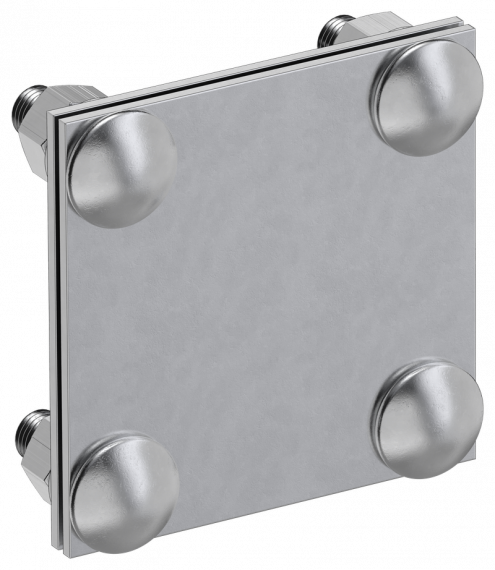 Фотография товара 'IEK ZCC63-14-1-40 Зажим крестообразный пол.-пол. 40мм'