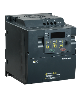 Фотография товара 'IEK Преобразователь частоты CONTROL-A310 380В 3Ф 0,75кВт 2,3A CNT-A310D33V0075TEZ'