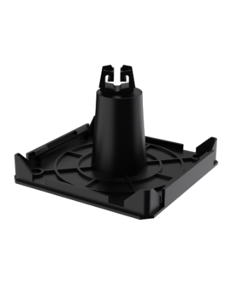 Фотография товара 'IEK Держатель проводника круглого 8мм для кровли основание клей пластик ZDP85-60-6-08'