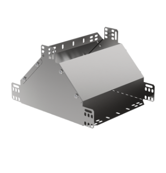 Фотография товара 'IEK Ответвитель Т-образный вертикальный вверх 100х150 HDZ CLM50D-OVV-100-150-HDZ'