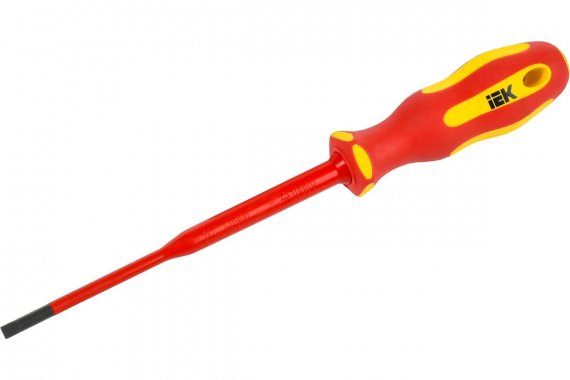 Фотография товара 'IEK A2L5-SC30-T2-SL-35-100 ARMA2L 5 Отвертка диэлектрическая SL3,5х100 Т2'