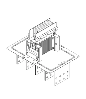Фотография товара 'IEK LINEBAR Секция фланцевая прямая Тип2 3200А Al 3L+N+PER IP55 транспортировочная LB-3200A4-35-F-F2'