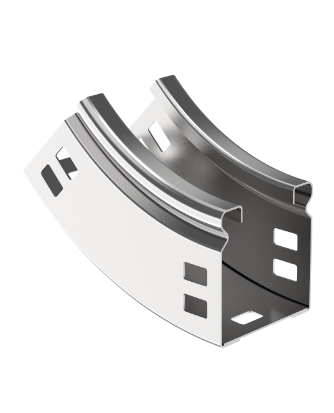 Фотография товара 'IEK ESCA Поворот плавный 45град тип В10 50х50мм CPV51-0-45-050-050'