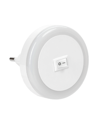 Фотография товара 'IEK LIGHTING Светильник-ночник светодиодный 006 круг 220В LDNN0-006-RD-P-00-S-K01'