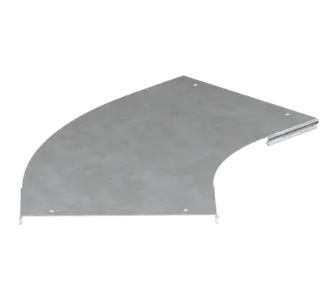 Фотография товара 'IEK Крышка поворота лестничного LESTA 45град основание 600мм R300 HDZ CPG04D-4-45-600-10-HDZ'