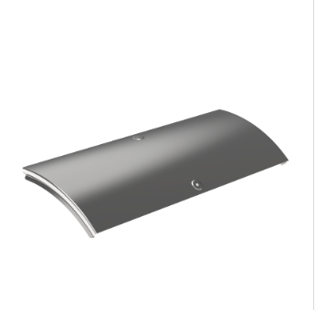 Фотография товара 'IEK Крышка поворота плавного 45град вертикального внешнего (тип В20) ESCA 500мм CPV41D-0-45-500-08'