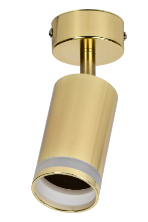 Фотография товара 'IEK LIGHTING Светильник 4006 накладной настено-потолочный под лампу GU10 золото LT-USB0-4006-GU10-1-K22'