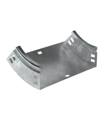 Фотография товара 'IEK ESCA Поворот плавный 45град тип В10 50х200мм HDZ CPV51-0-45-050-200-HDZ'