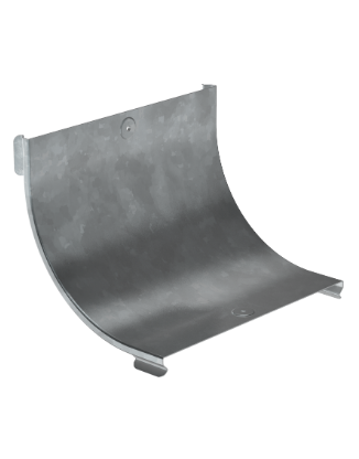 Фотография товара 'IEK Крышка поворота плавного 90град вертикального внутреннего (тип В10) ESCA 300мм HDZ CPV51D-0-90-300-08-HDZ'