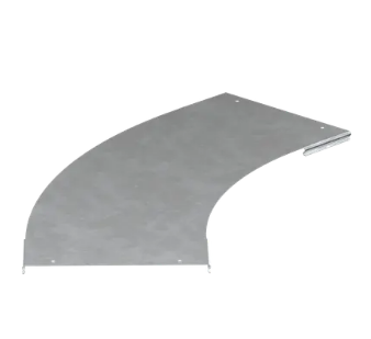 Фотография товара 'IEK Крышка поворота лестничного LESTA 45град основание 500мм R600 HDZ CPG05D-4-45-500-10-HDZ'