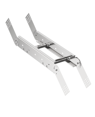 Фотография товара 'IEK Поворот вертикальный шарнирный лестничный LESTA 150х300мм CPV06-4-150-300'