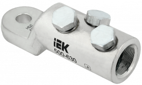 Фотография товара 'IEK Наконечник болтовой луженый НБЛ 500-630-16/3 35кВ, UNB11-500-630-03-35'