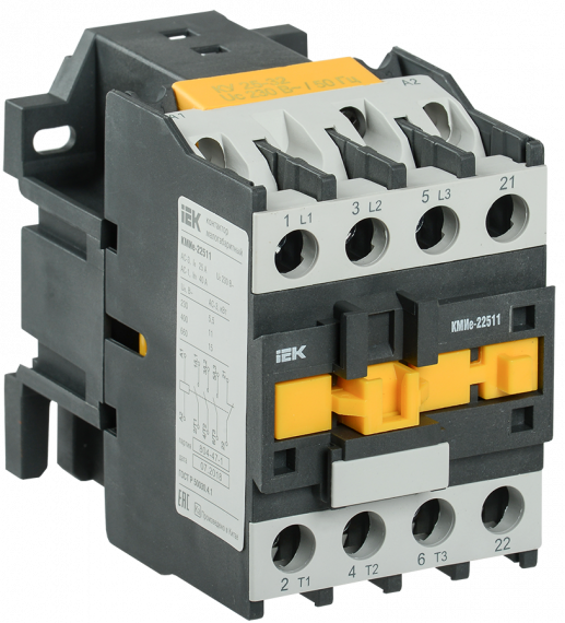 Фотография товара 'IEK Контактор КМИе-23210 32А 230В/АС3 1НО, KKME21-032-230-10'