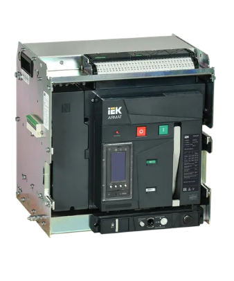 Фотография товара 'IEK ARMAT Воздушный автоматический выключатель выдвижного исполнения 4P типоразмер B 85кА 2000А AR-ACB-4VB-085-2000A-TYCF'