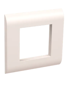 Фотография товара 'IEK Рамка для КМКУ на 2 модуля белая, CKK-40D-RK2-K01'