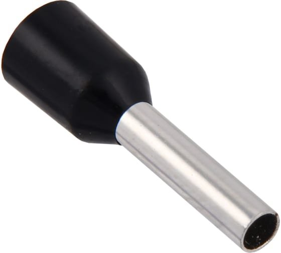 Фотография товара 'IEK Наконечник НШВИ 1,5-08 1,5мм2 с изолированным фланцем (100шт/упак) UGN11-008-D15-100-G'