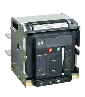 Фотография товара 'IEK ARMAT Воздушный автоматический выключатель выдвижного исполнения 3P F 85кА AR-ACB-3VF-085-2500A-TTCF'