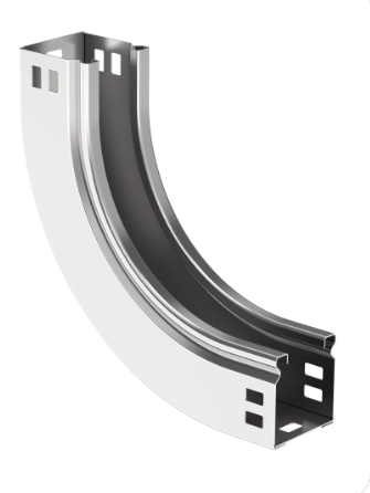 Фотография товара 'IEK ESCA Поворот плавный 90град тип В10 50х100мм CPV51-0-90-050-100'