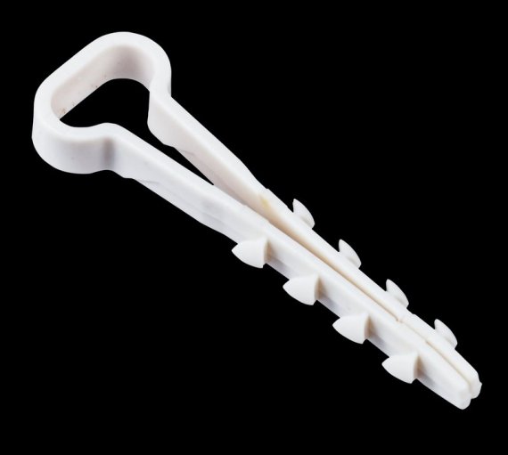 Фотография товара 'IEK UDH14-05-08-025-K01 Дюбель-хомут 5х8мм плоск. каб. нейл.'