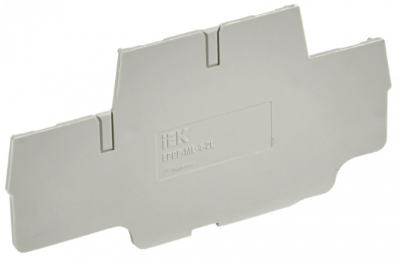 Фотография товара 'IEK YCT23-00-2-K03-004-ZGL Заглушка для CP-ML 2 ур. 4мм2'