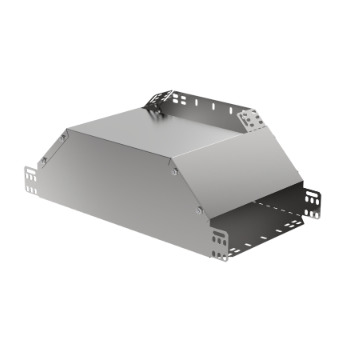 Фотография товара 'IEK ESCA Ответвитель Т-образный вертикальный вверх боковой 50х150мм CLM50D-OVVB-050-150'