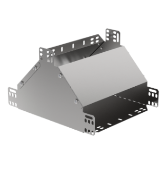 Фотография товара 'IEK Ответвитель Т-образный вертикальный вверх 100х600 HDZ CLM50D-OVV-100-600-HDZ'