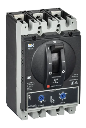 Фотография товара 'IEK ARMAT Автоматический выключатель в литом корпусе 3P типоразмер A 85кА 50А AR-MCCB-3A-085-0050A-ATUC'