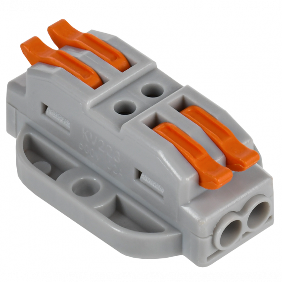 Фотография товара 'IEK UKZ20-4122P-050 Строительно-монтажная клемма СМК 222-4122P'