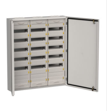 Фотография товара 'IEK TITAN 5 Корпус металлический ЩРн-216 (3х72) 960х830х140мм IP54 серый (две двери) TI5-50-N-3X072-54-7035'